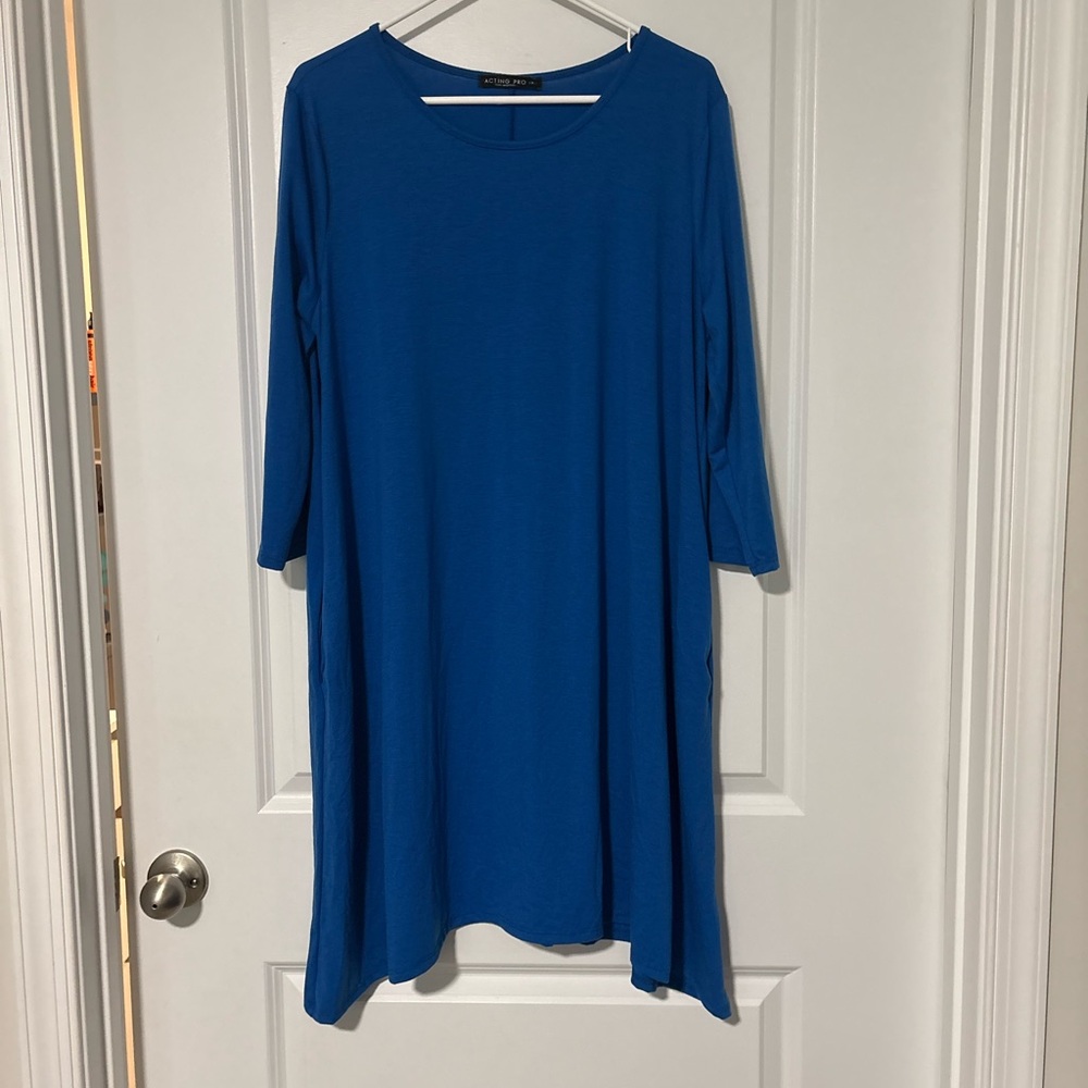 Acting Pro Vibrant Blue Top